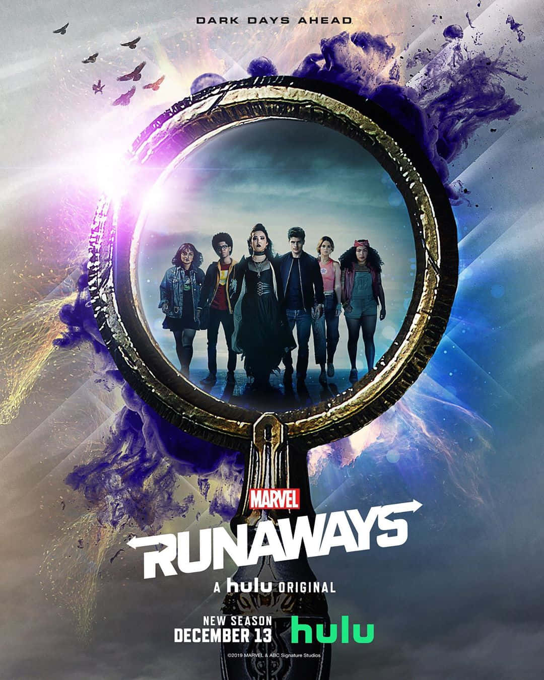 Runaways - A Group of Diverse Teenagers United by Fate Wallpaper