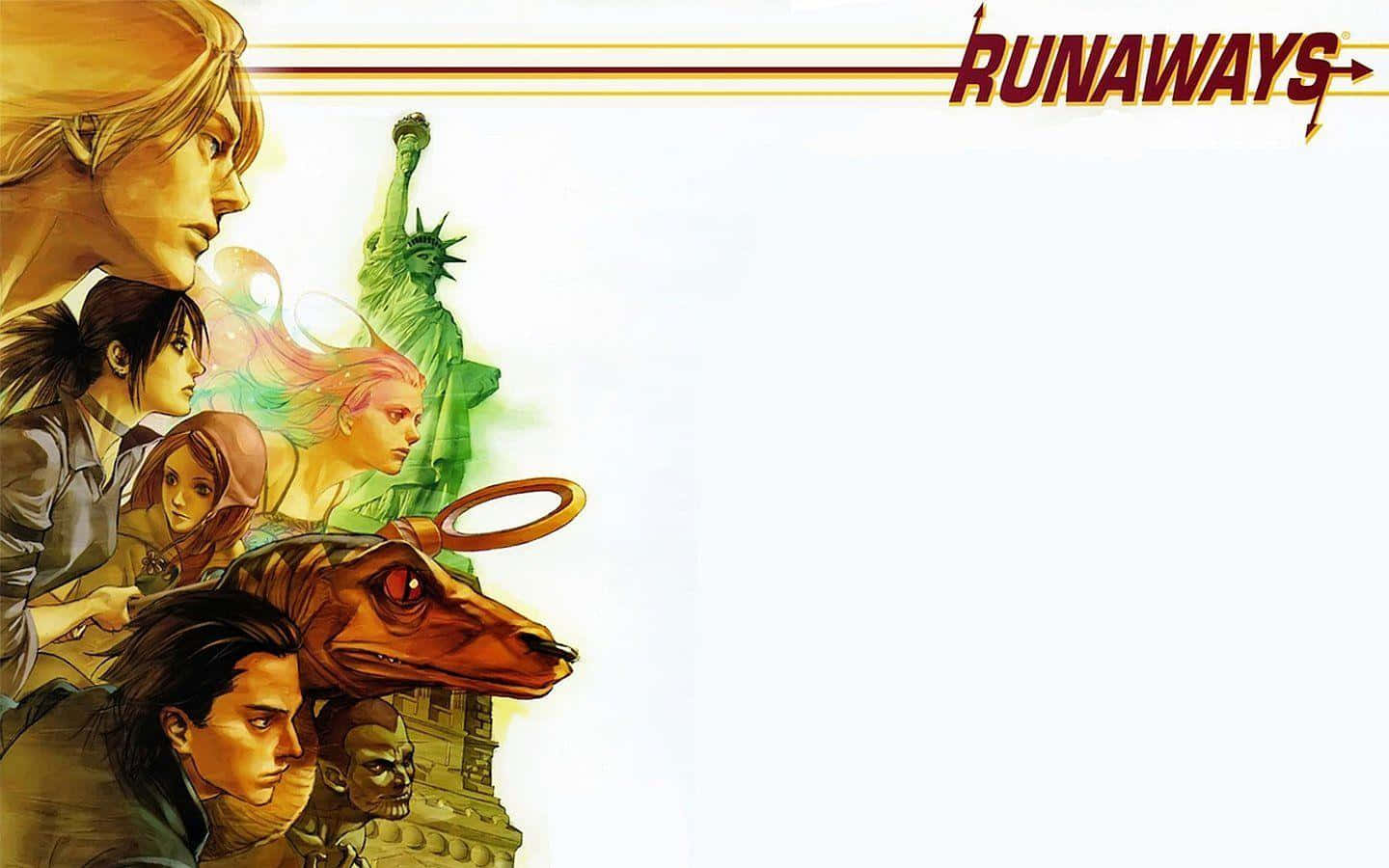 Runaways Marvel: Superhero Remaja Dalam Misi Wallpaper