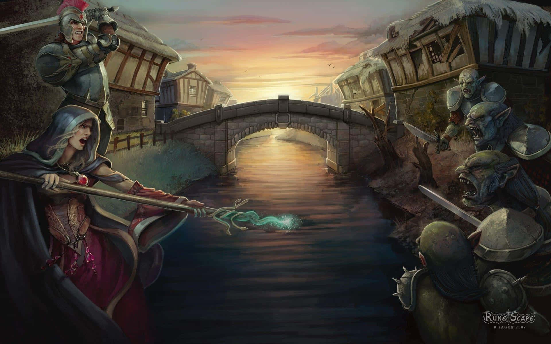 A Dramatic Landscape in the Legendary World of Runescape