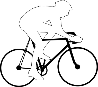 Runner Silhouette Graphic PNG