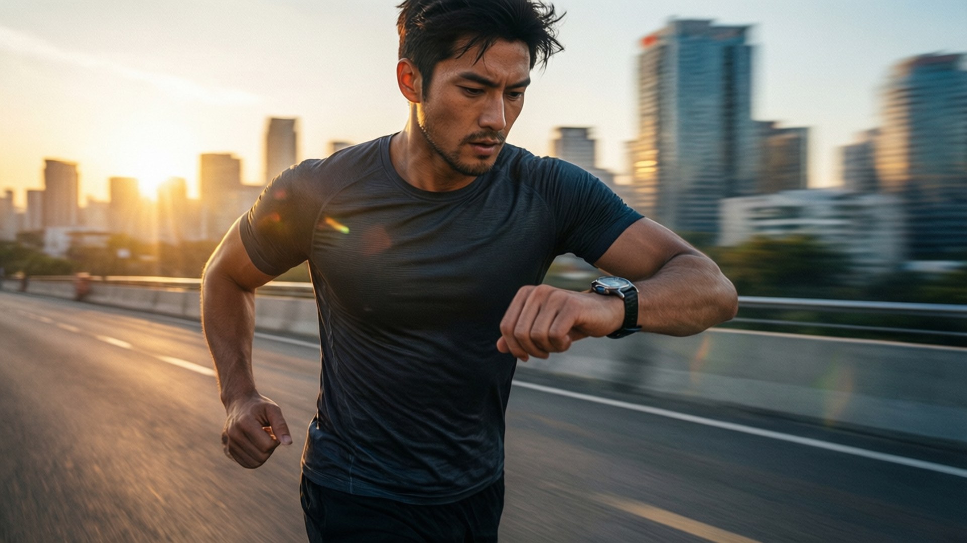 Running Against Time Wallpaper