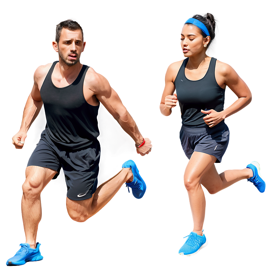 Running Breathing Technique Png Ahf65 PNG