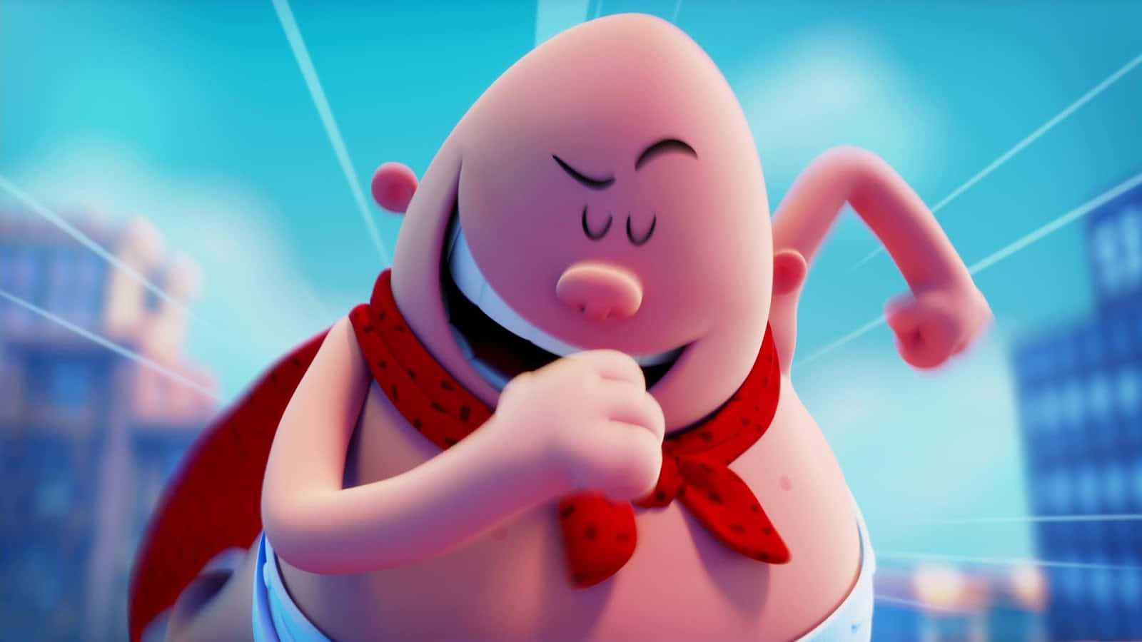 Running Captain Underpants: The First Epic Movie Wallpaper