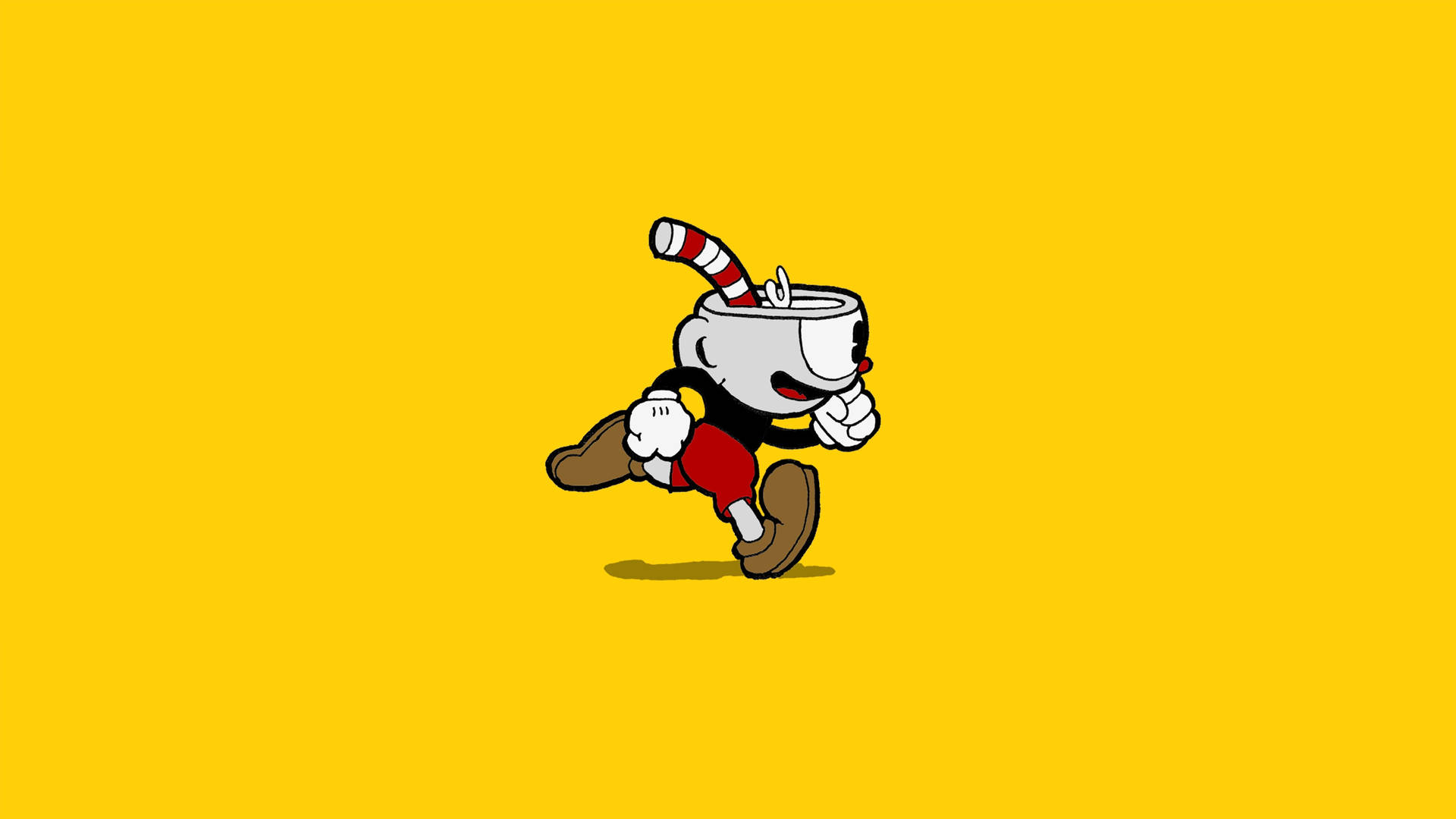 Get Animated With Cuphead Wallpaper