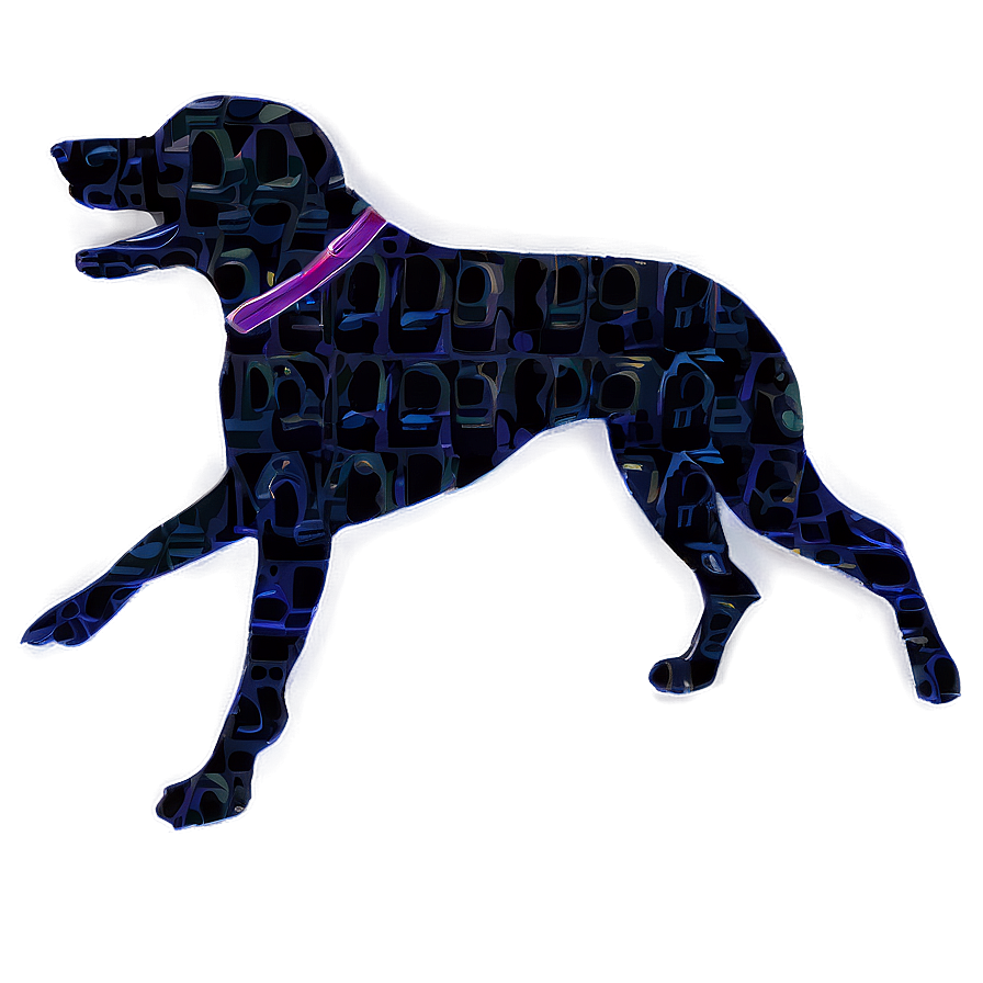 Running Dog Silhouette Png 15 PNG