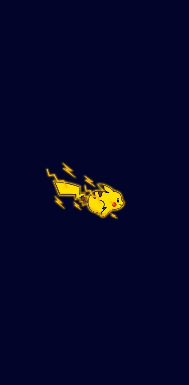 Running Pikachu Iphone Wallpaper