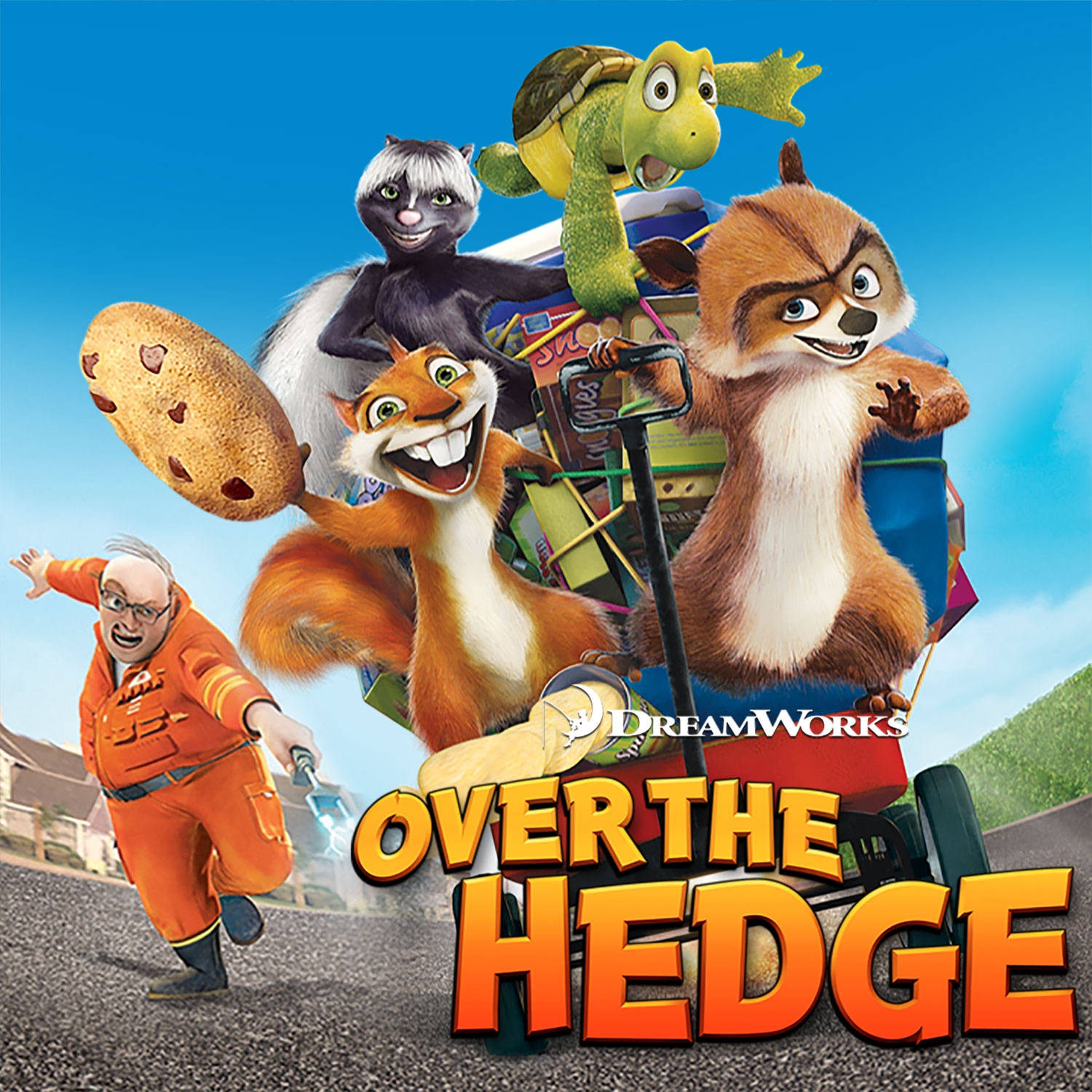 Running Poster Of Over The Hedge Wallpaper