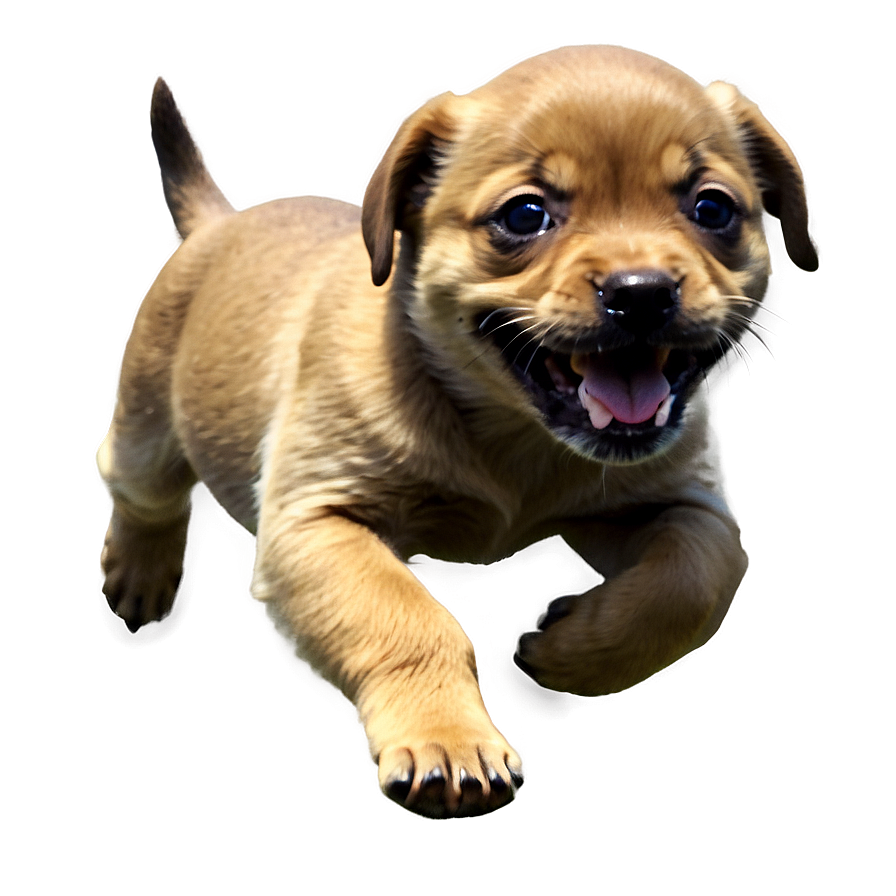 Running Puppy Png 05062024 PNG