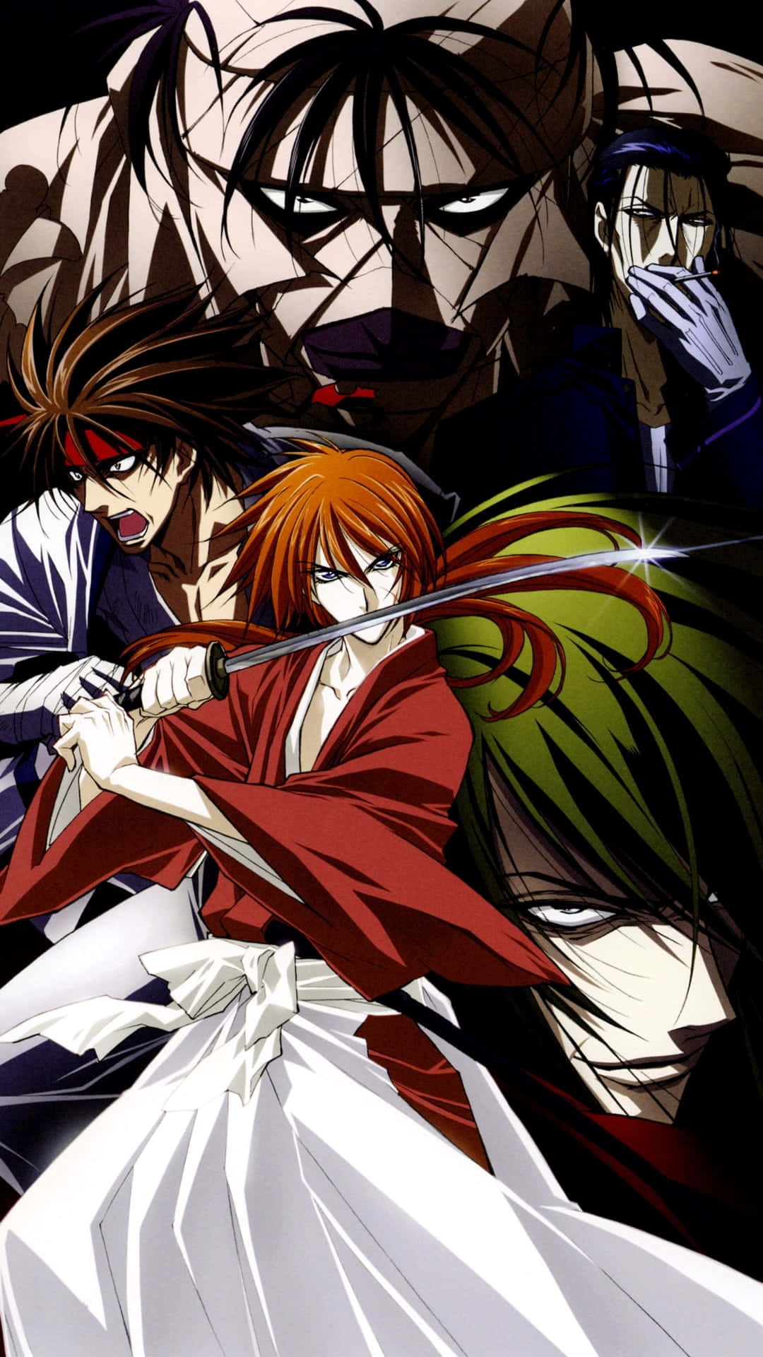 Rurouni Kenshin Karakterer Oppgjør Bakgrunnsbildet