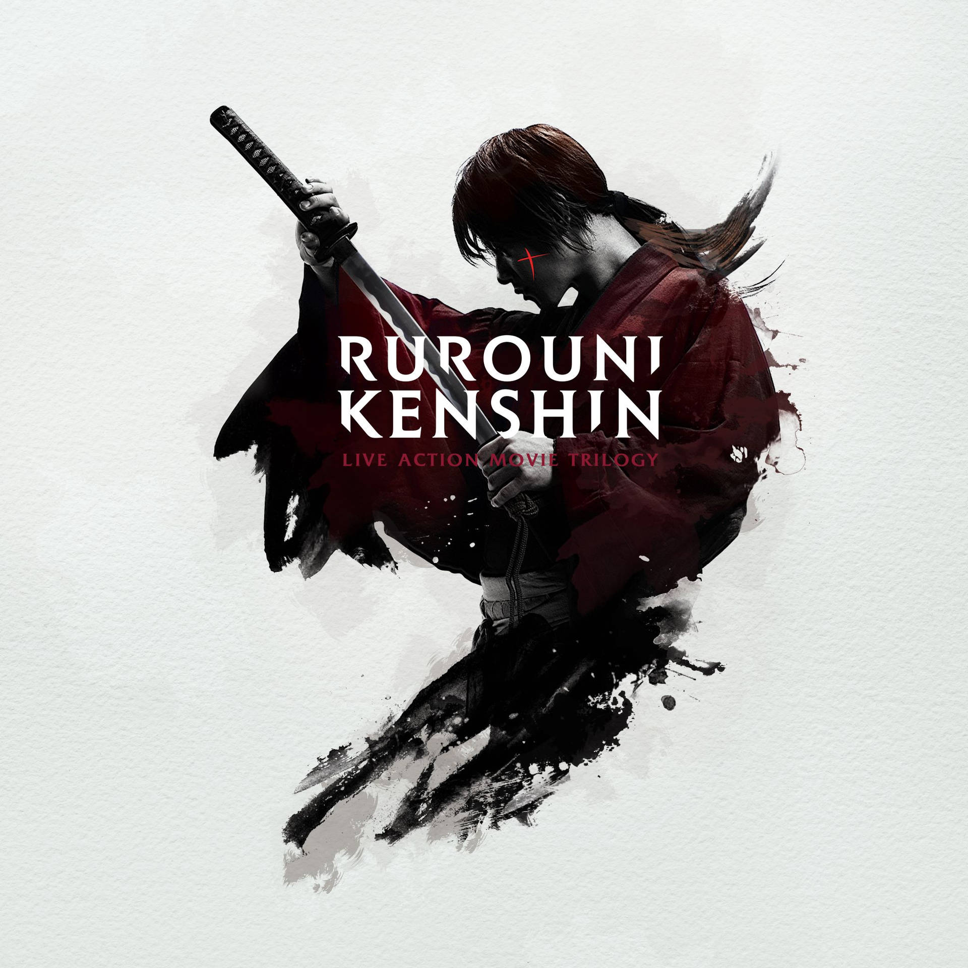 Download Rurouni Kenshin In Black Kimono Wallpaper