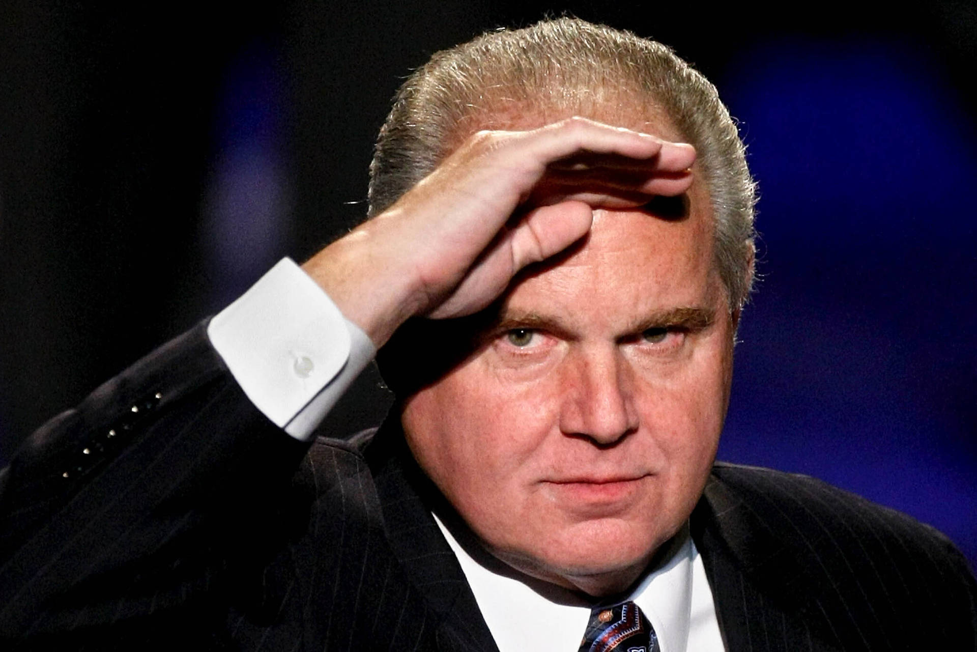 Rush Limbaugh At Pageant Competition Wallpaper