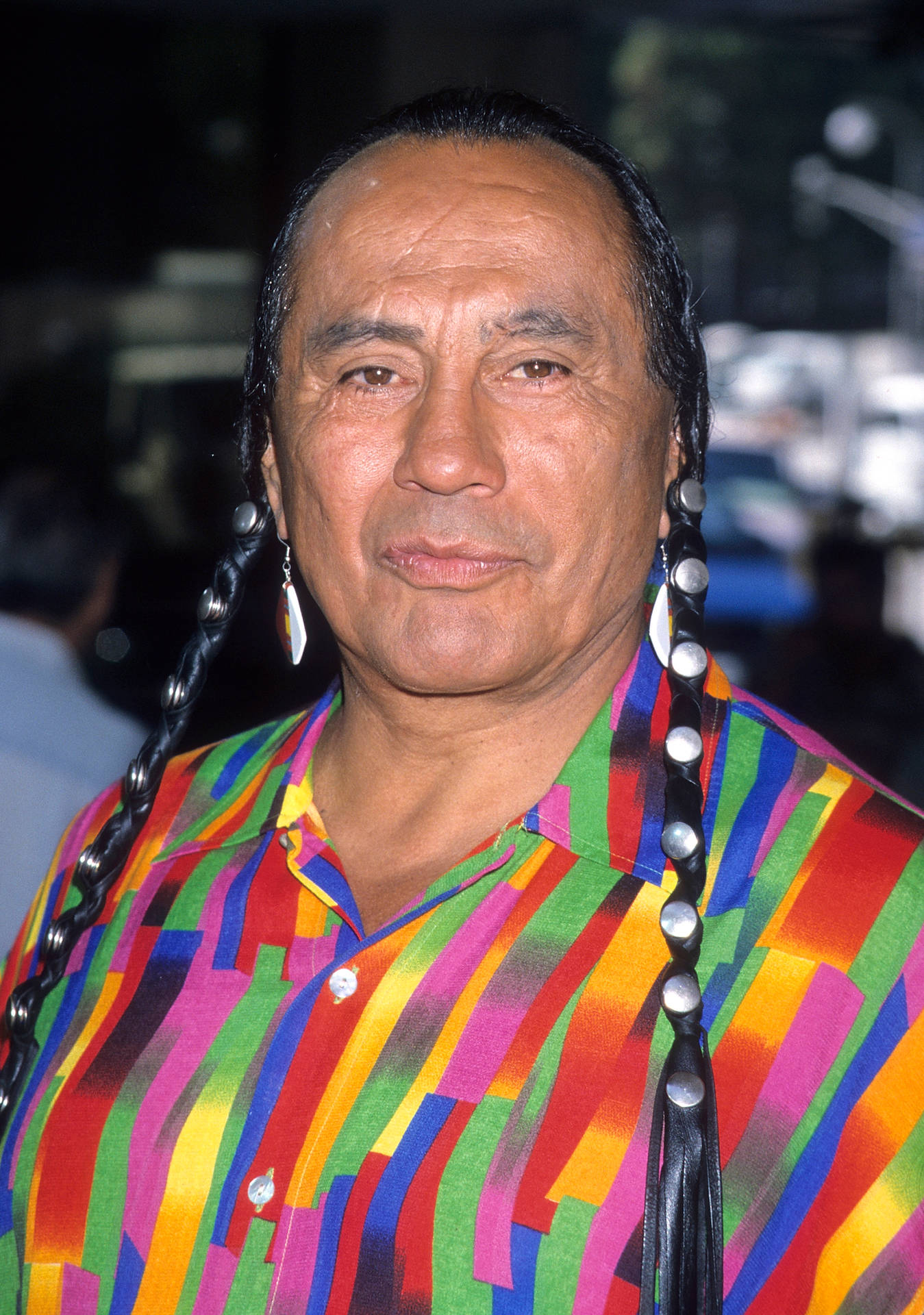 Russell Means Headshot Photo Wallpaper