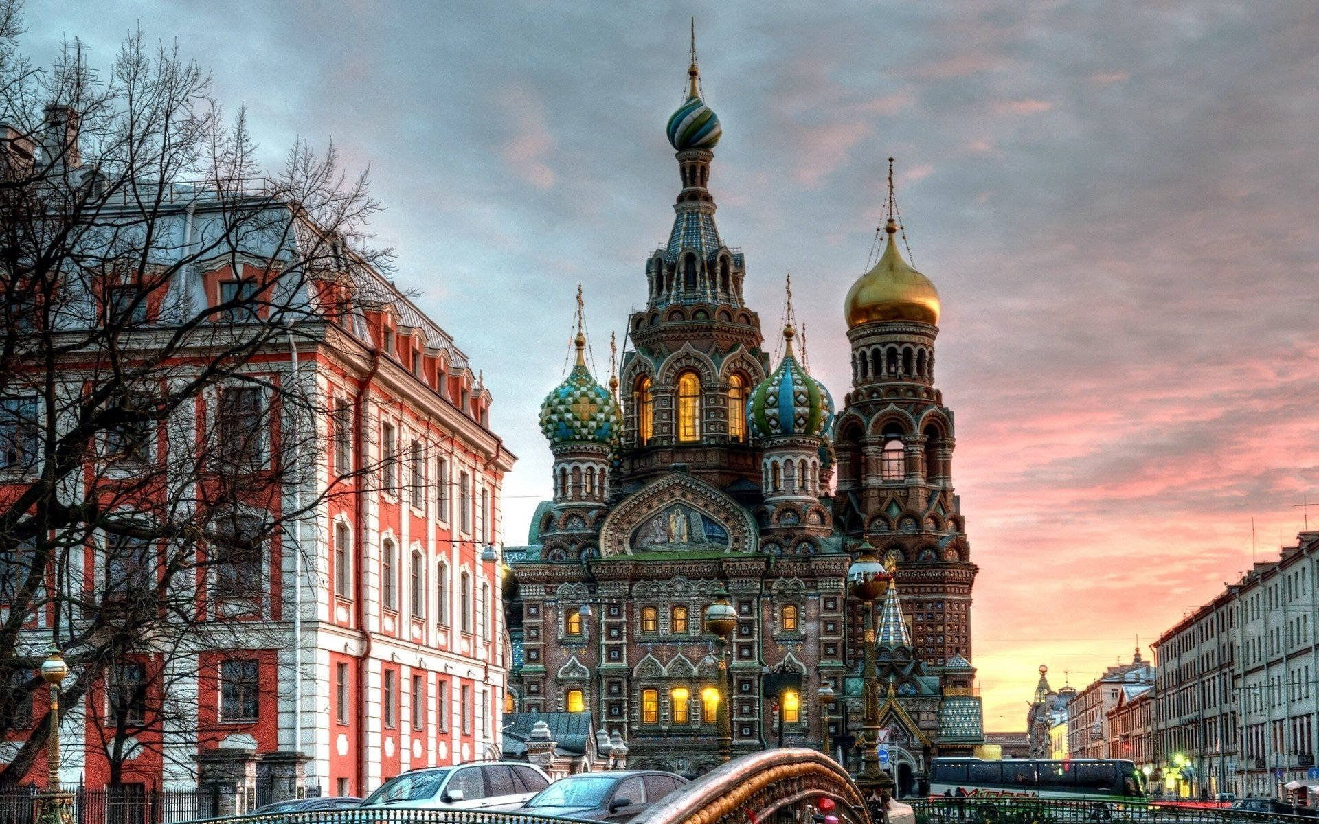 Russia Dome Cathedral Wallpaper