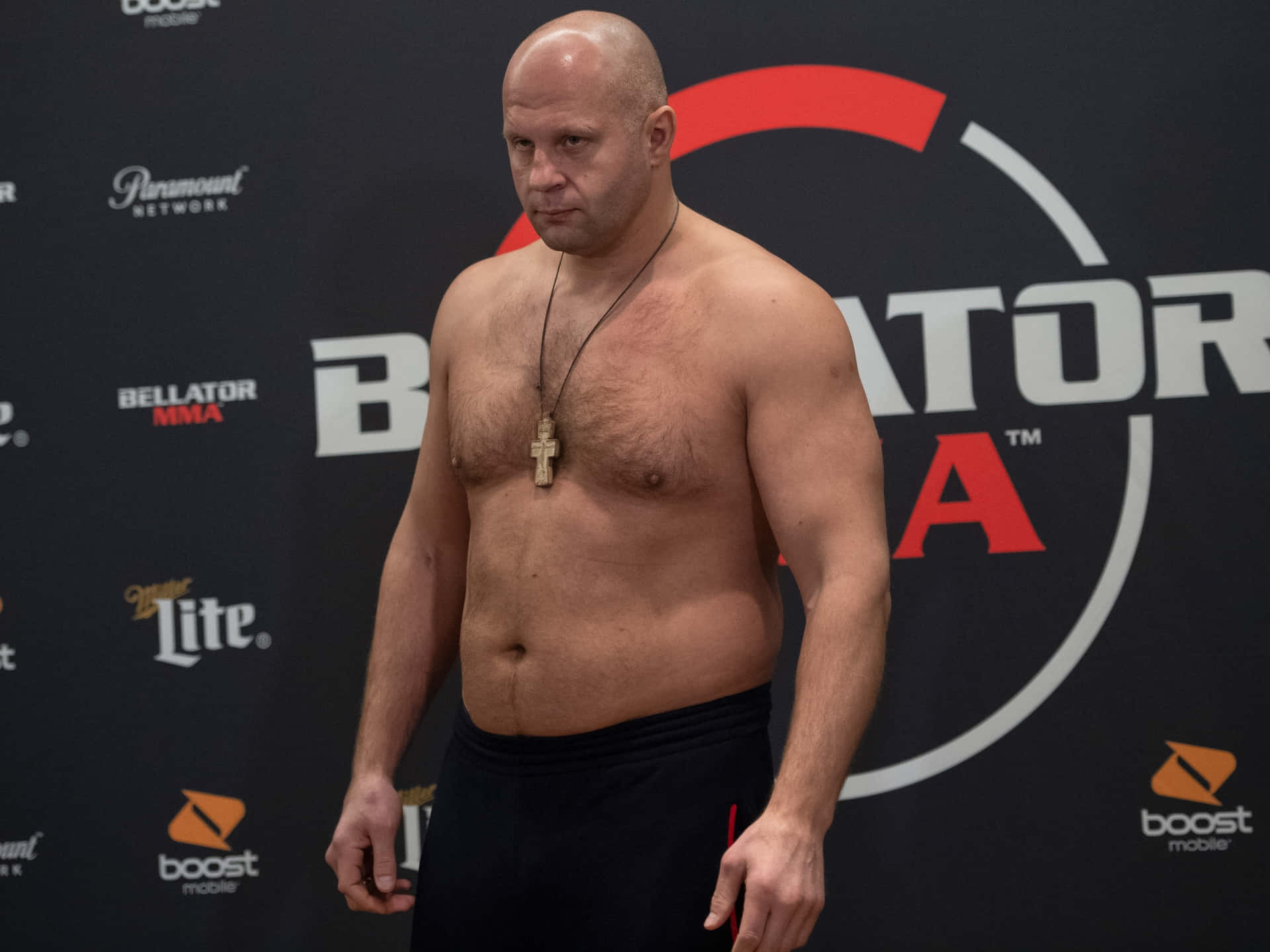 Russian Athlete Fedor Emelianenko Bellator 214 Weigh In Wallpaper