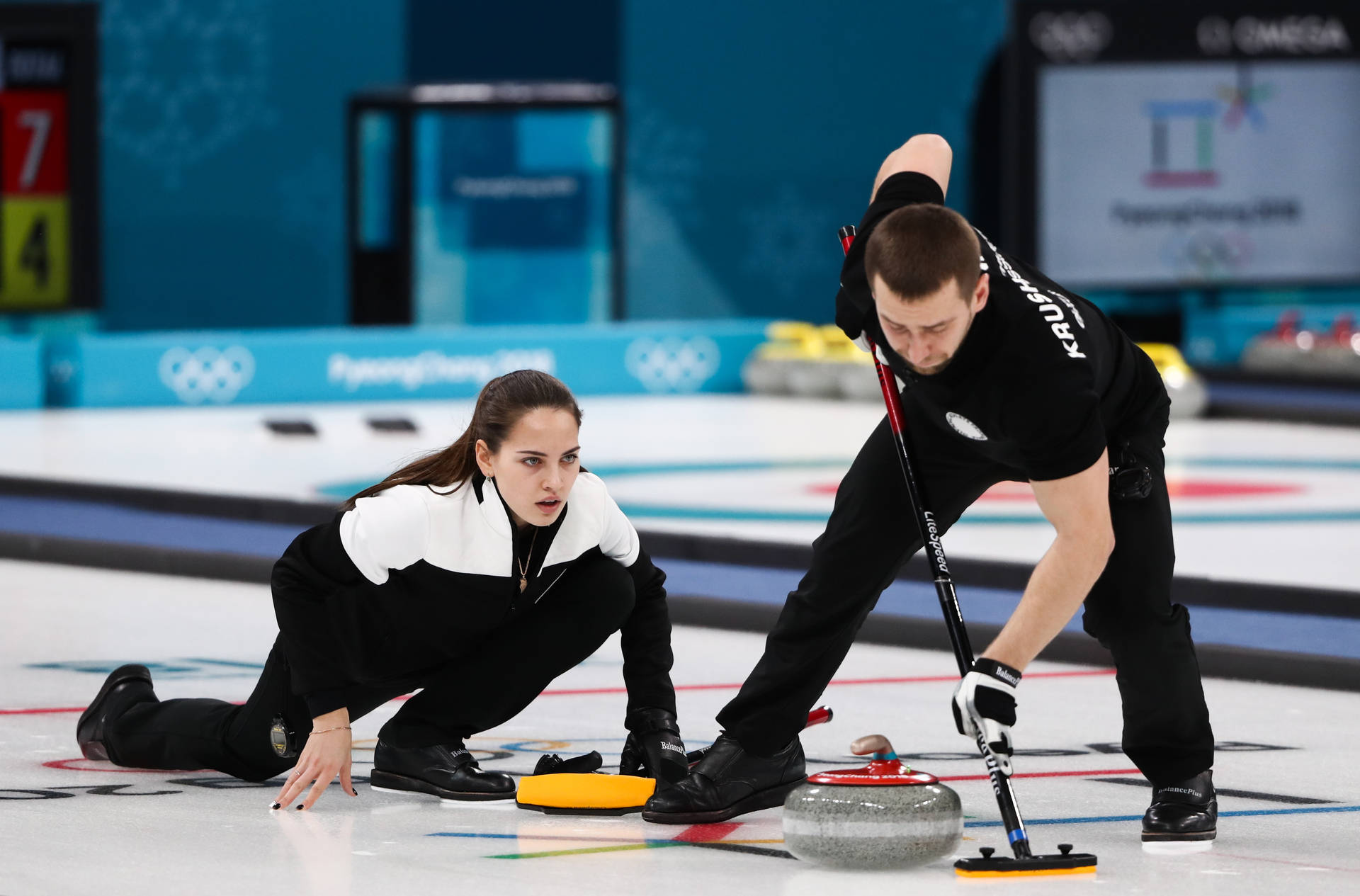 Equipode Curling De Rusia Fondo de pantalla