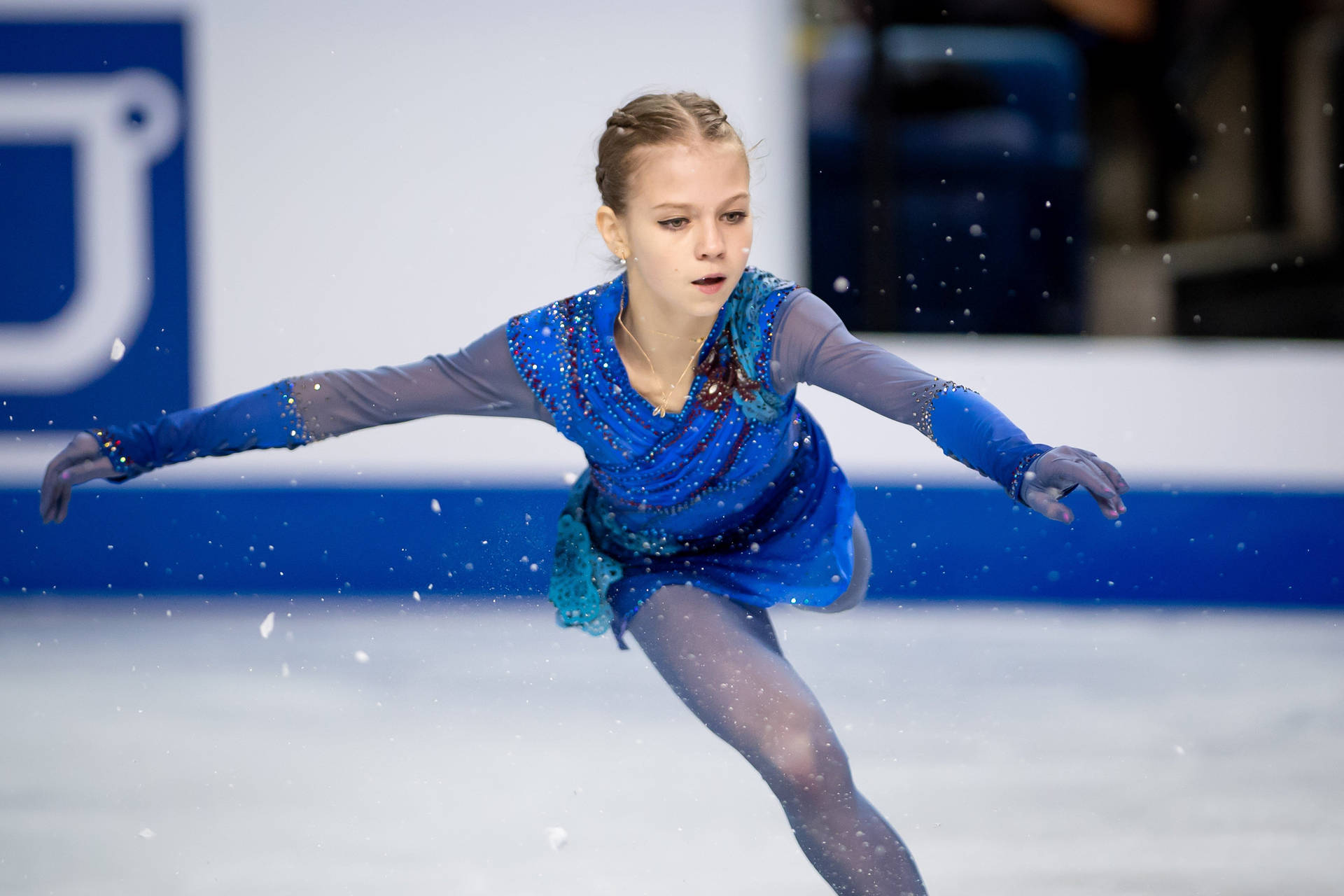 Russian Figure Skating Star Alexandra Trusova Wallpaper