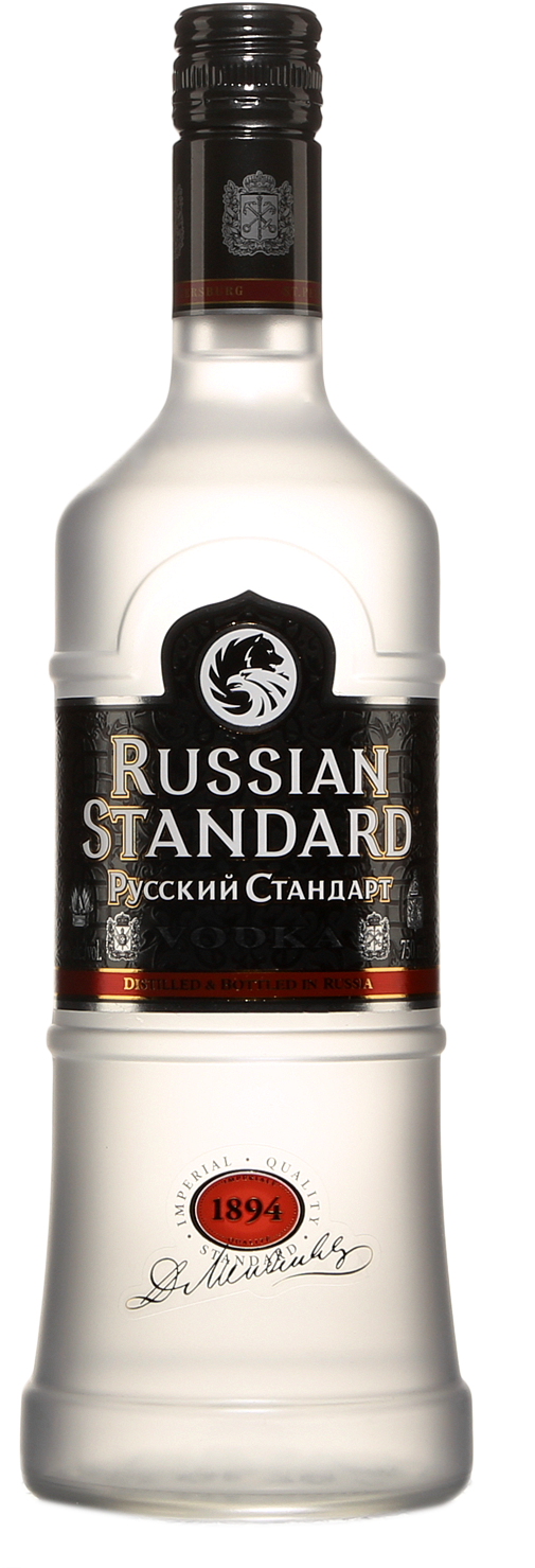 Russian Standard Vodka Bottle PNG