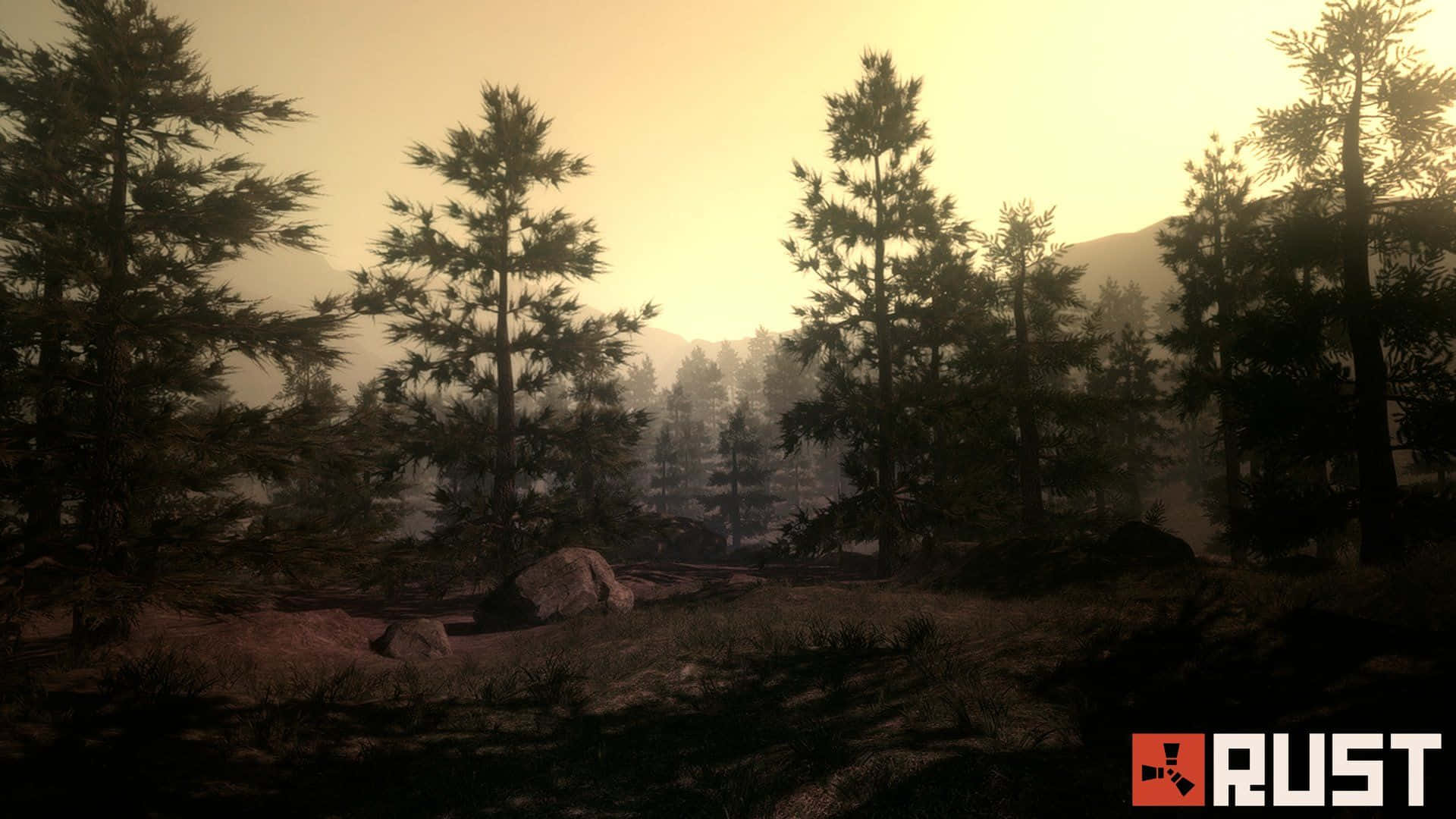 Become a Survivor with Rust Game Wallpaper
