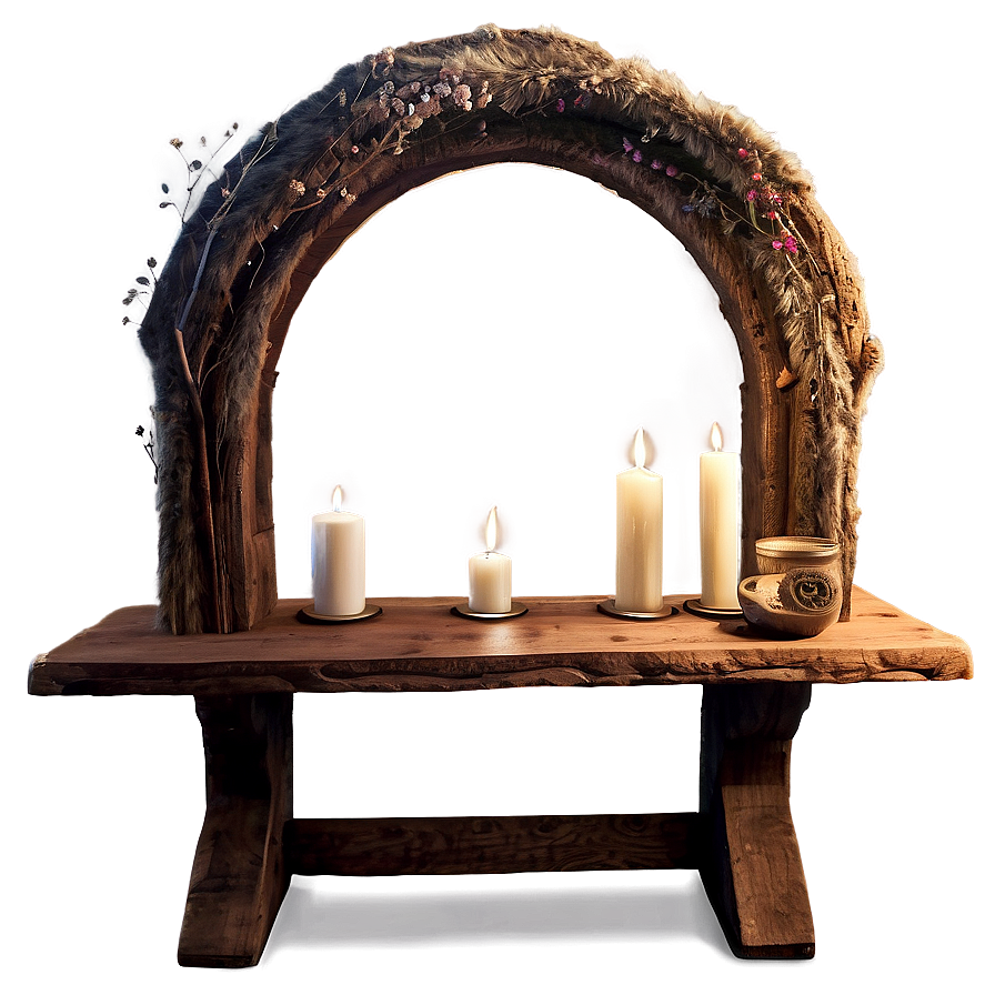 Rustic Altar Design Png Raa69 PNG