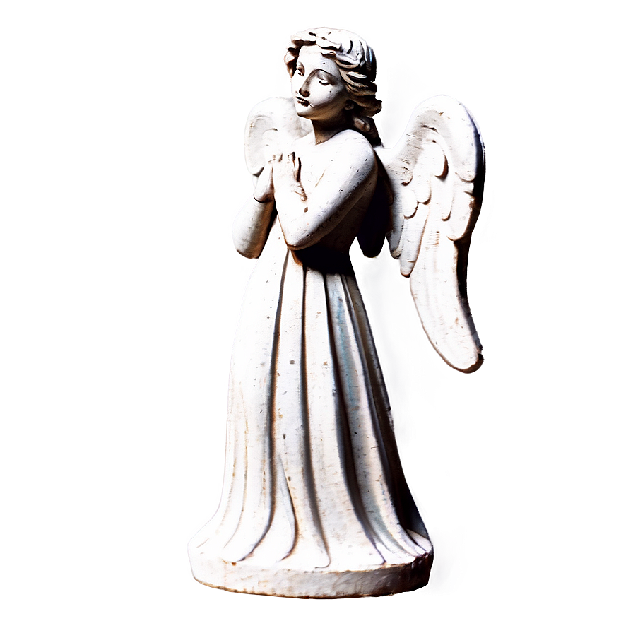 Rustic Angel Figure Png 06202024 PNG