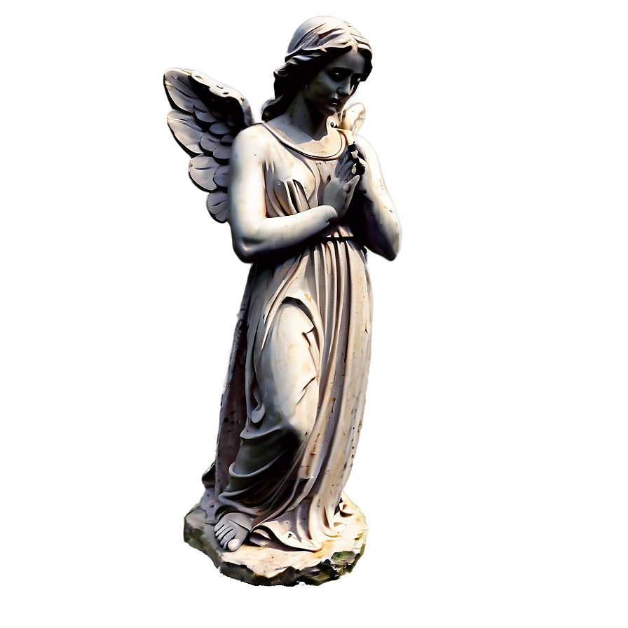 Rustic Angel Figure Png Utn31 PNG