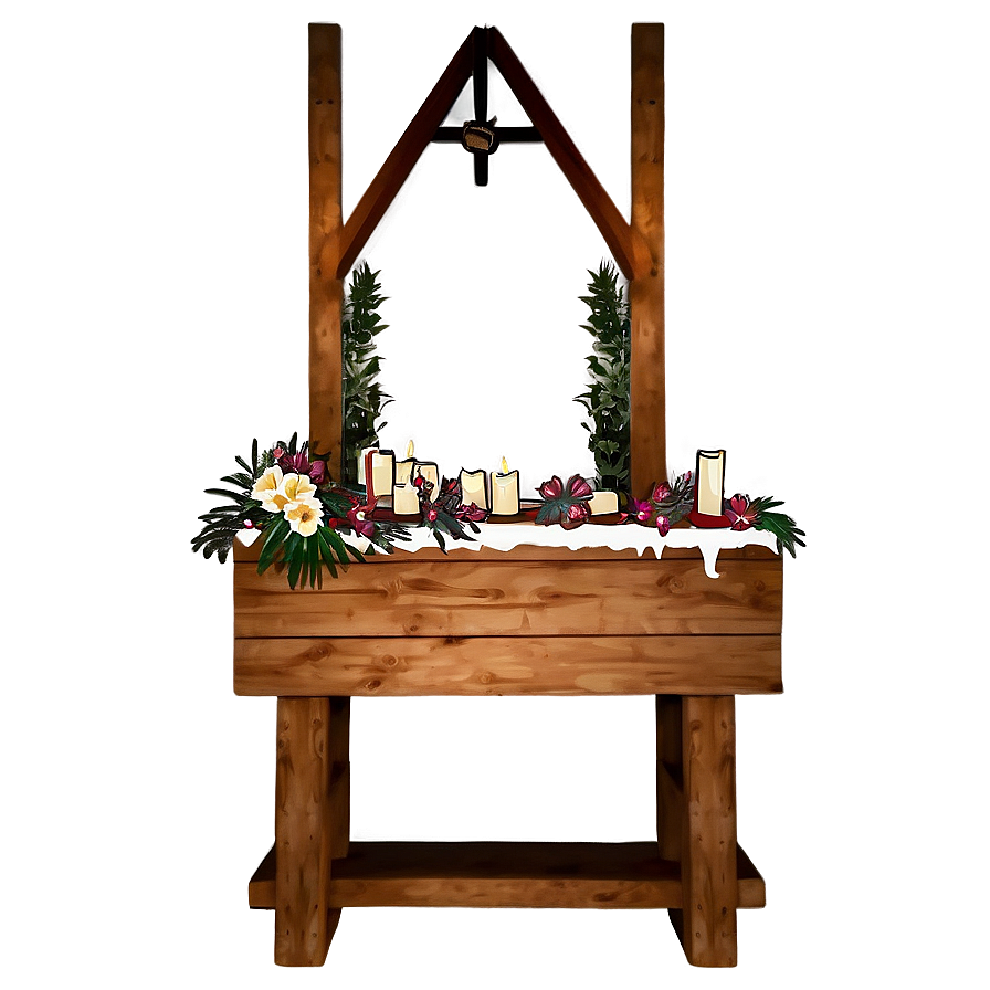 Rustic Barn Altar Png Sec46 PNG