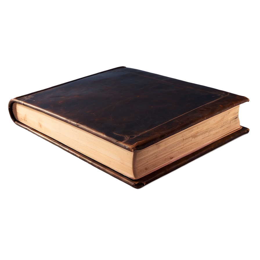 Rustic Book Png 06122024 PNG