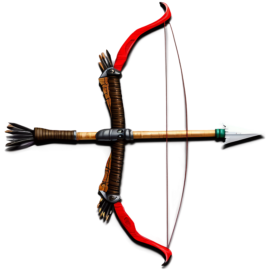 Rustic Bow And Arrow Png 05252024 PNG