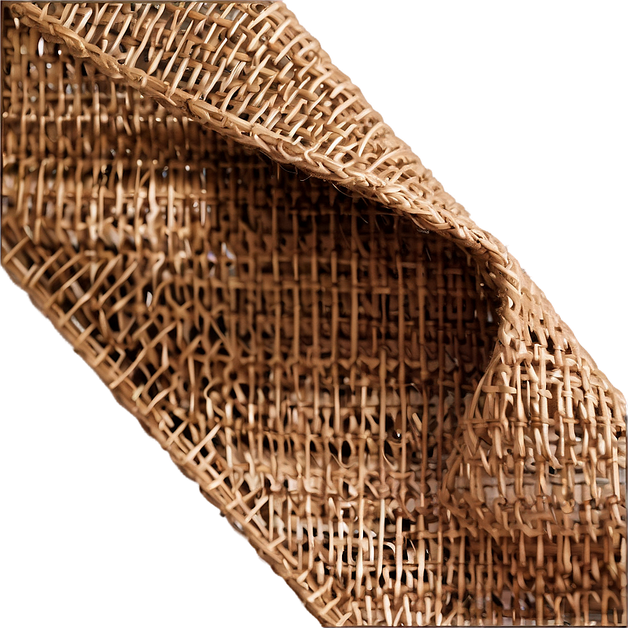 Rustic Burlap Ribbon Png Rms74 PNG