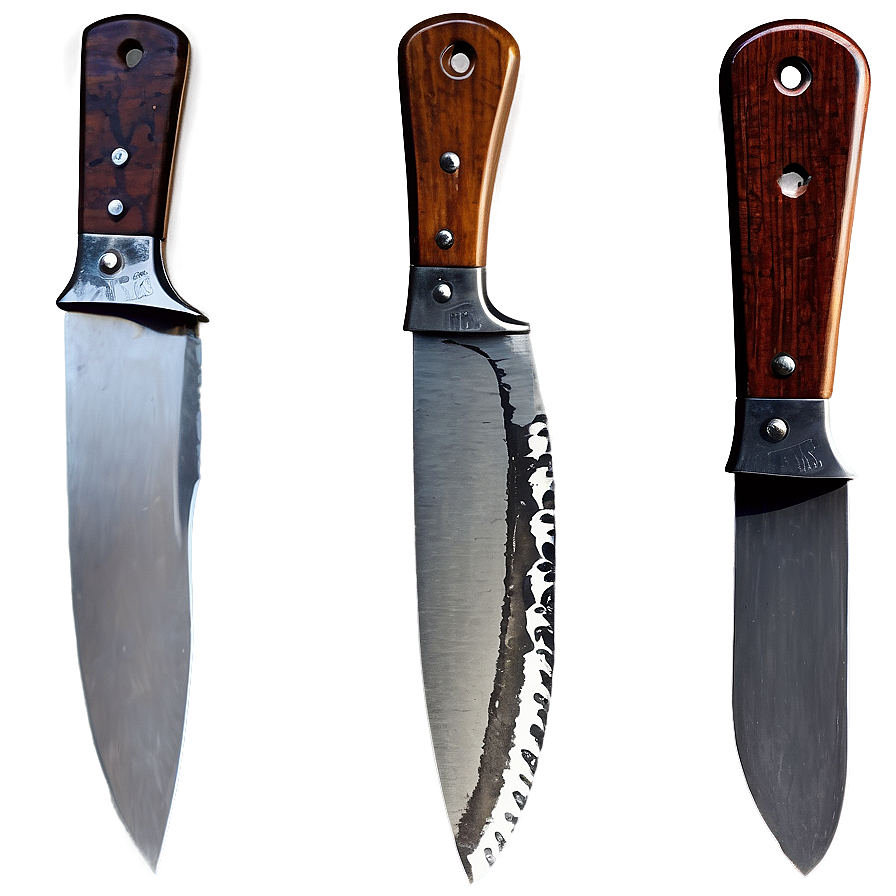 Rustic Butcher Knife Art Png Ilq PNG