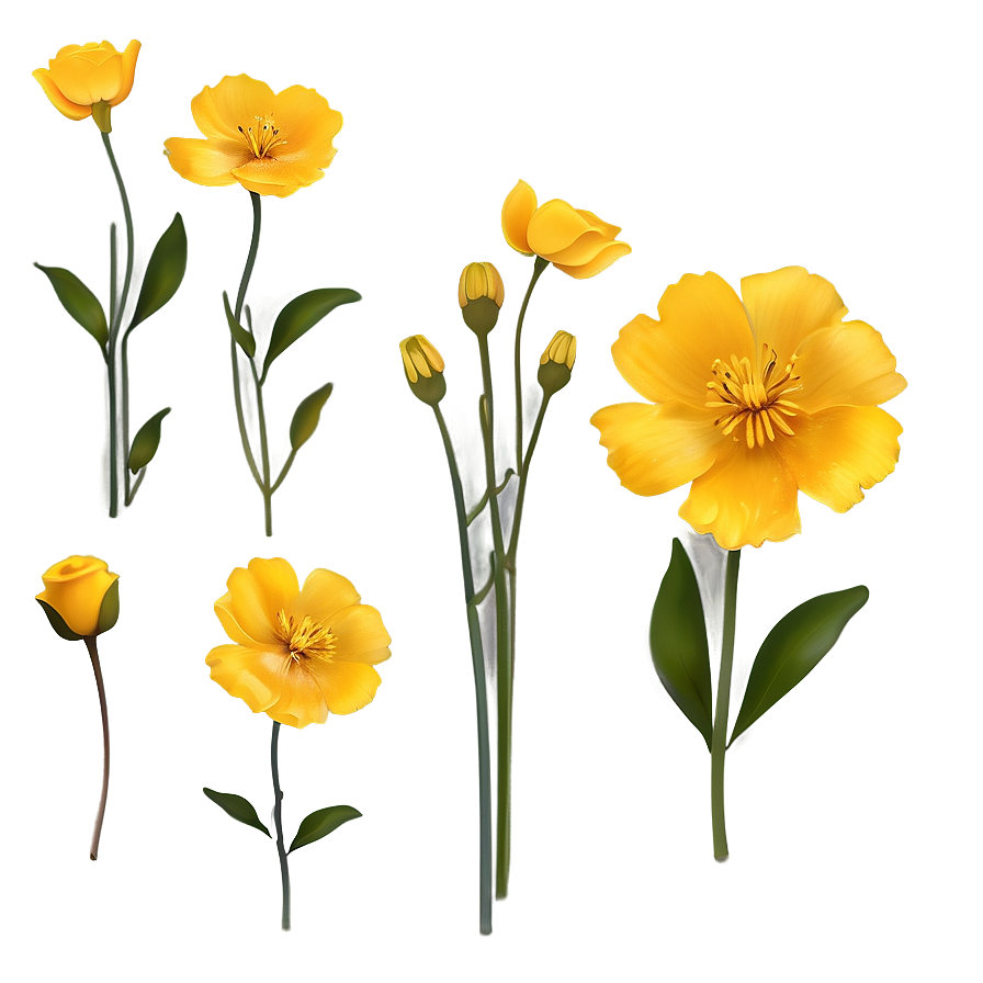 Rustic Buttercup Png Afp10 PNG