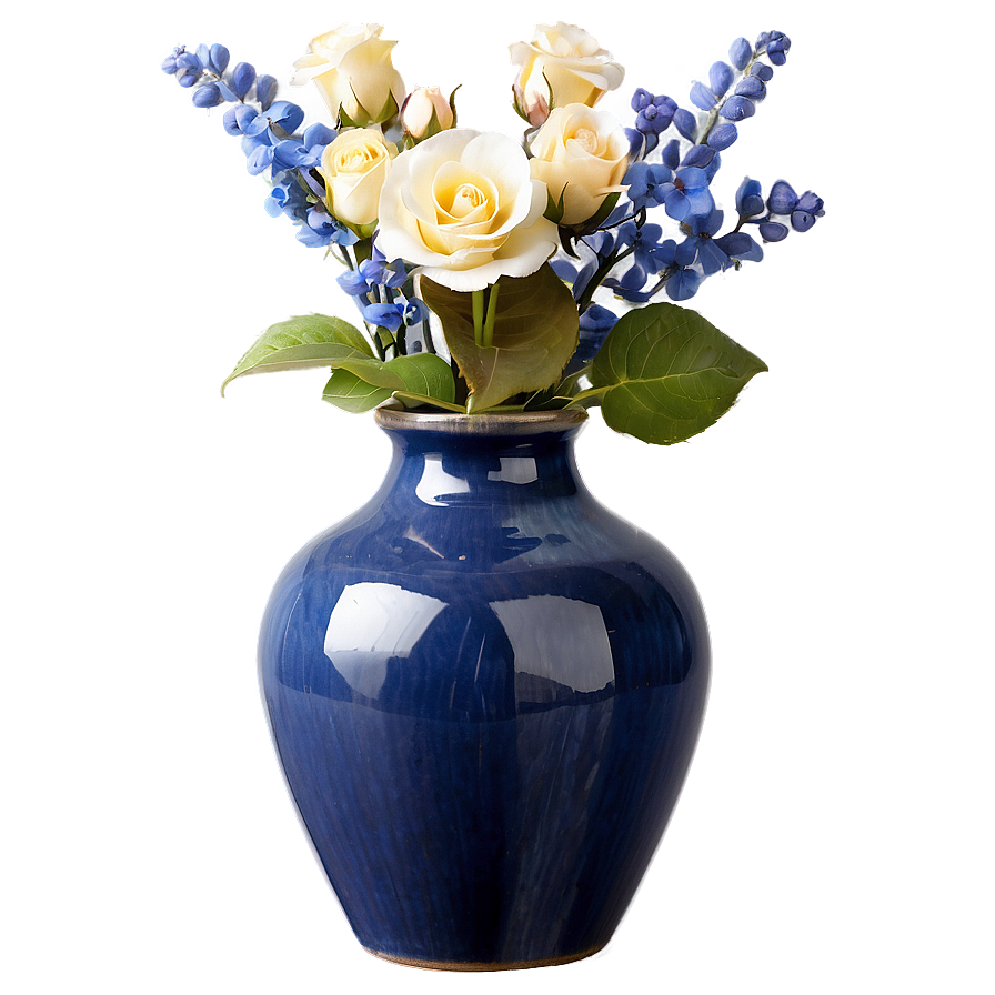 Rustic Ceramic Flower Vase Png Clm47 PNG