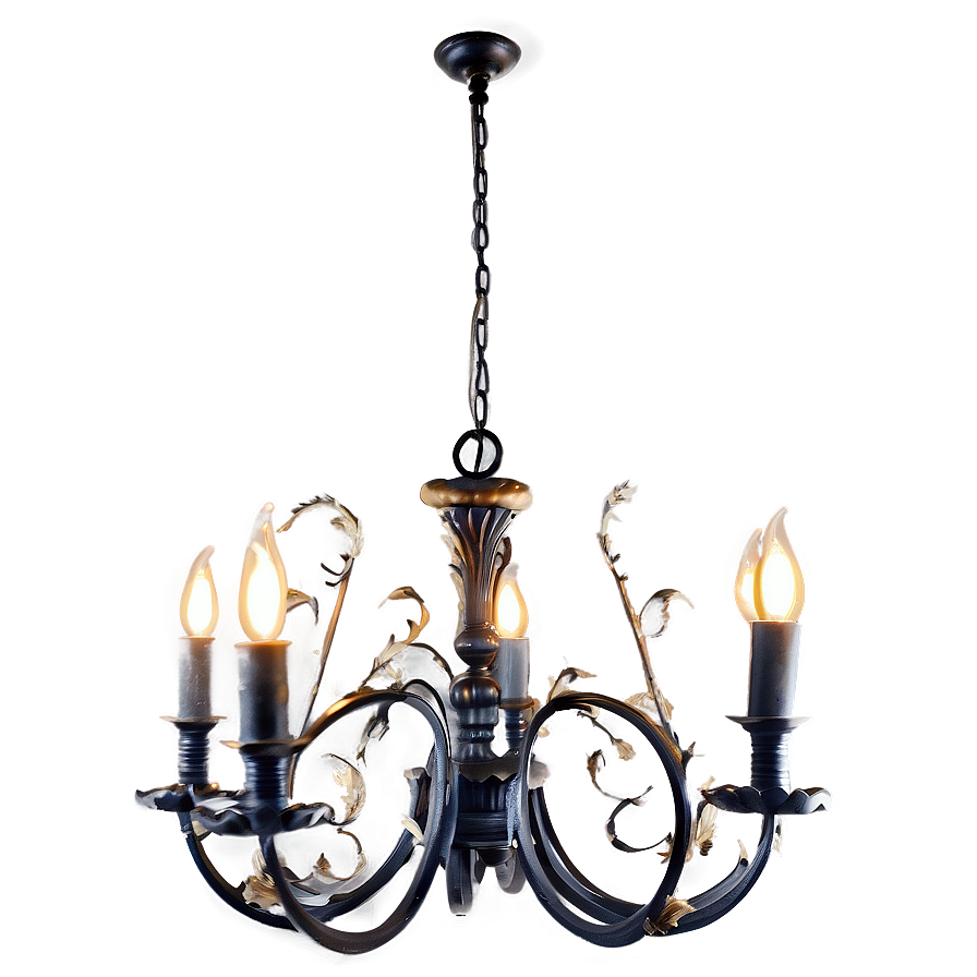 Rustic Chandelier Png Chd PNG