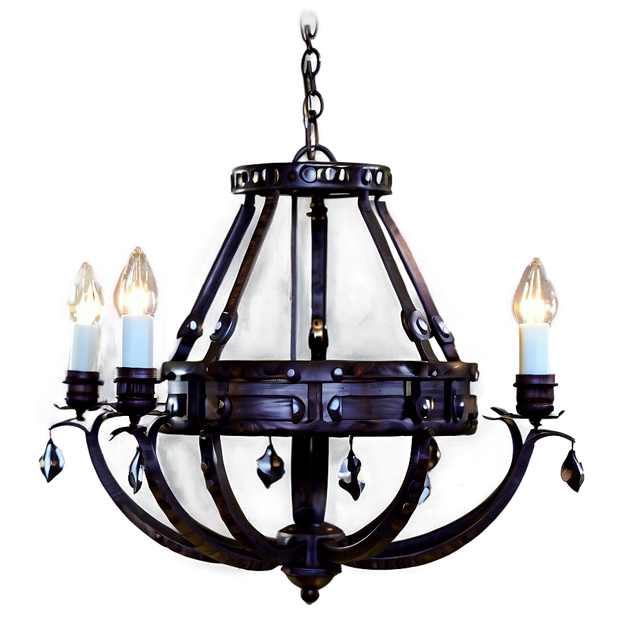 Rustic Chandelier Png Kbx82 PNG