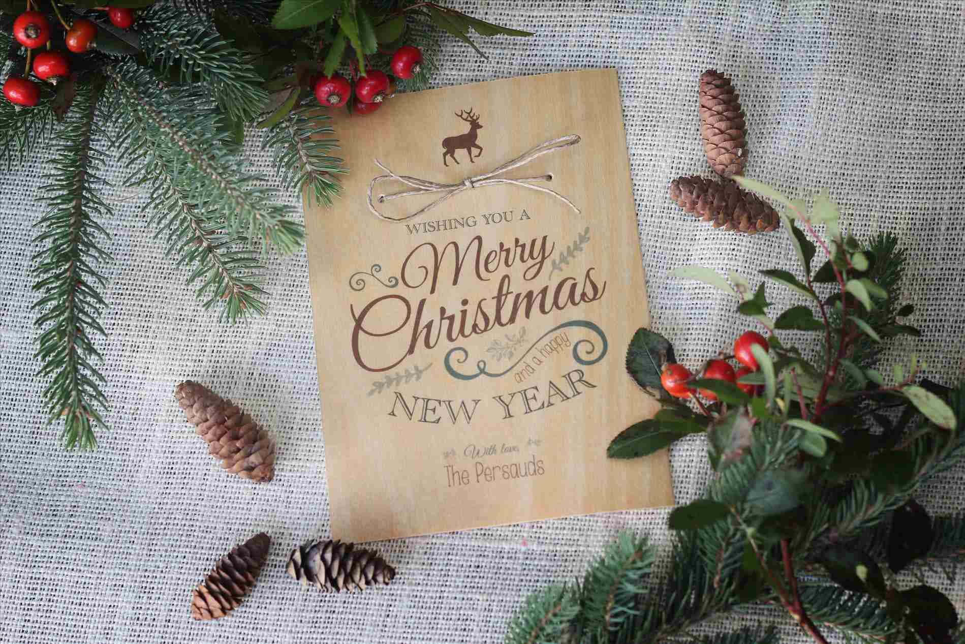 rustic merry christmas background