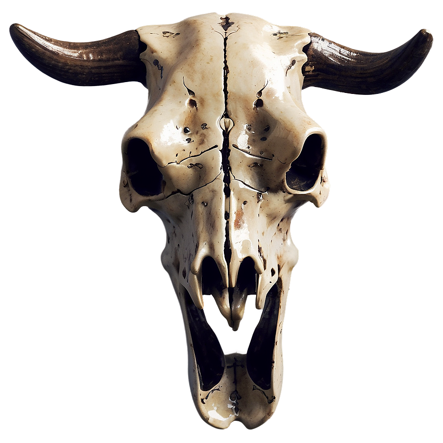 Rustic Cow Skull Design Png 49 PNG