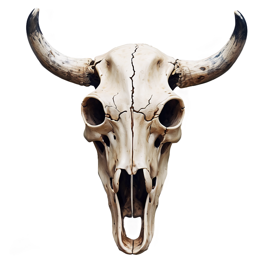 Rustic Cow Skull Design Png 86 PNG