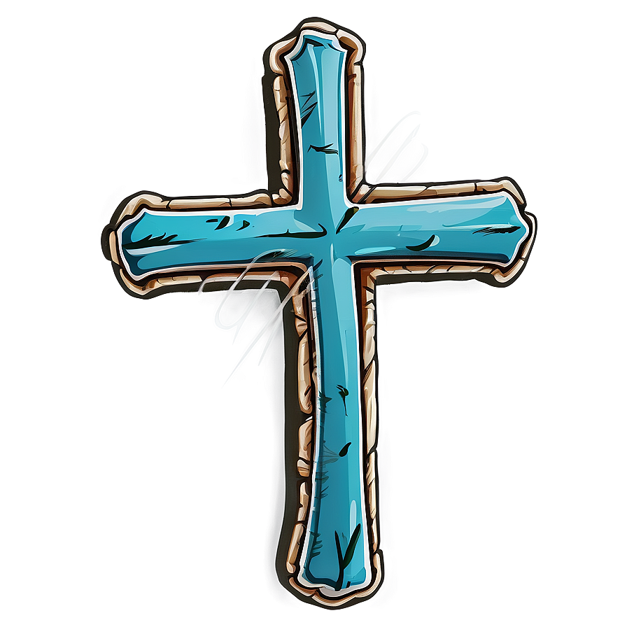 Rustic Cross Emblem Png Coo PNG