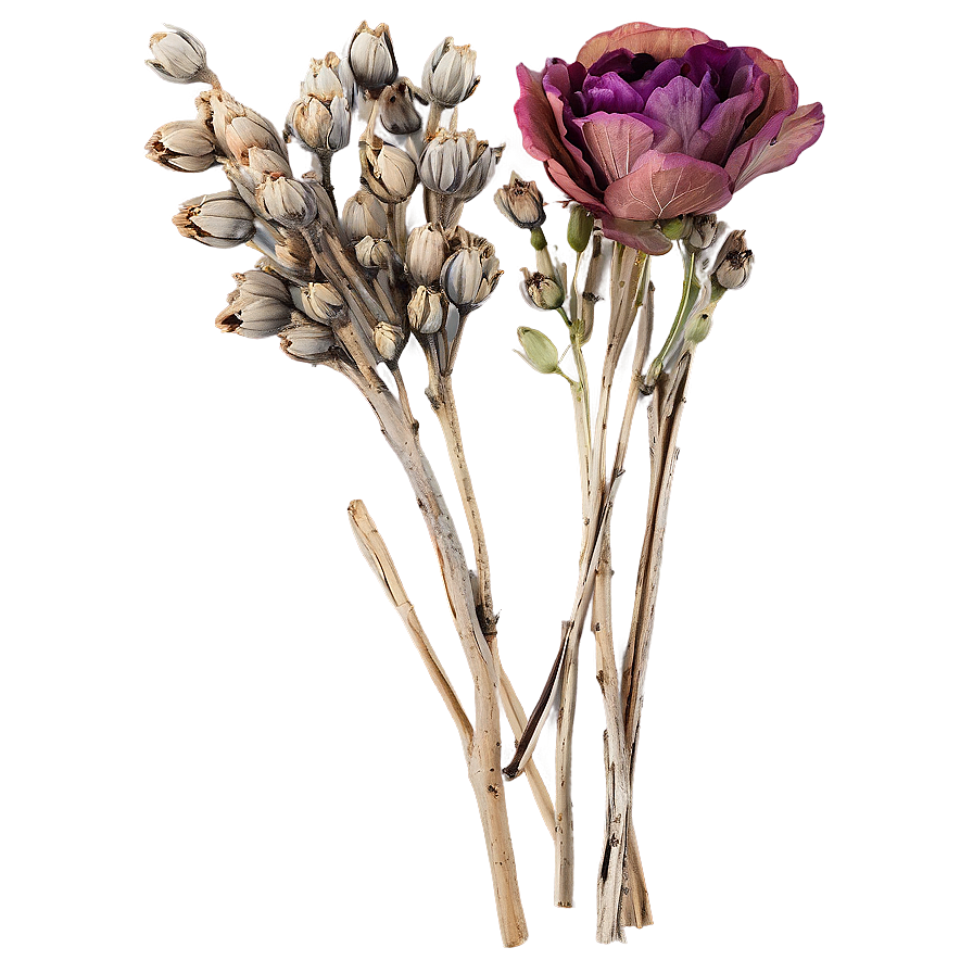 Rustic Dry Flowers Png Nyn39 PNG