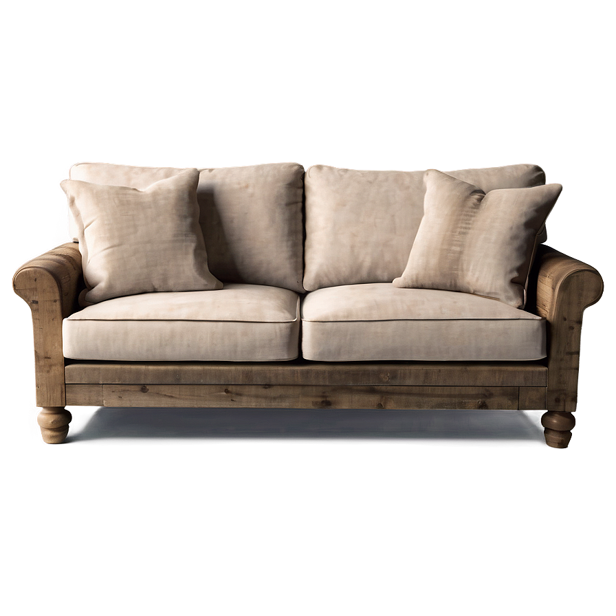 Rustic Farmhouse Sofa Png Ixj59 PNG