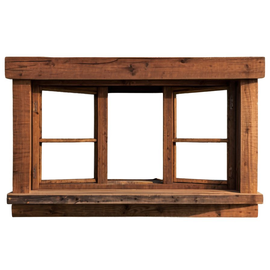 Rustic Farmhouse Window Png Ppf35 PNG
