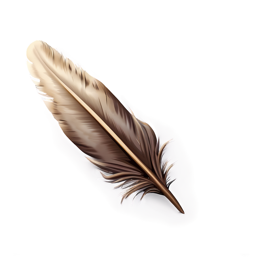 Rustic Feather Quill Png Yip PNG