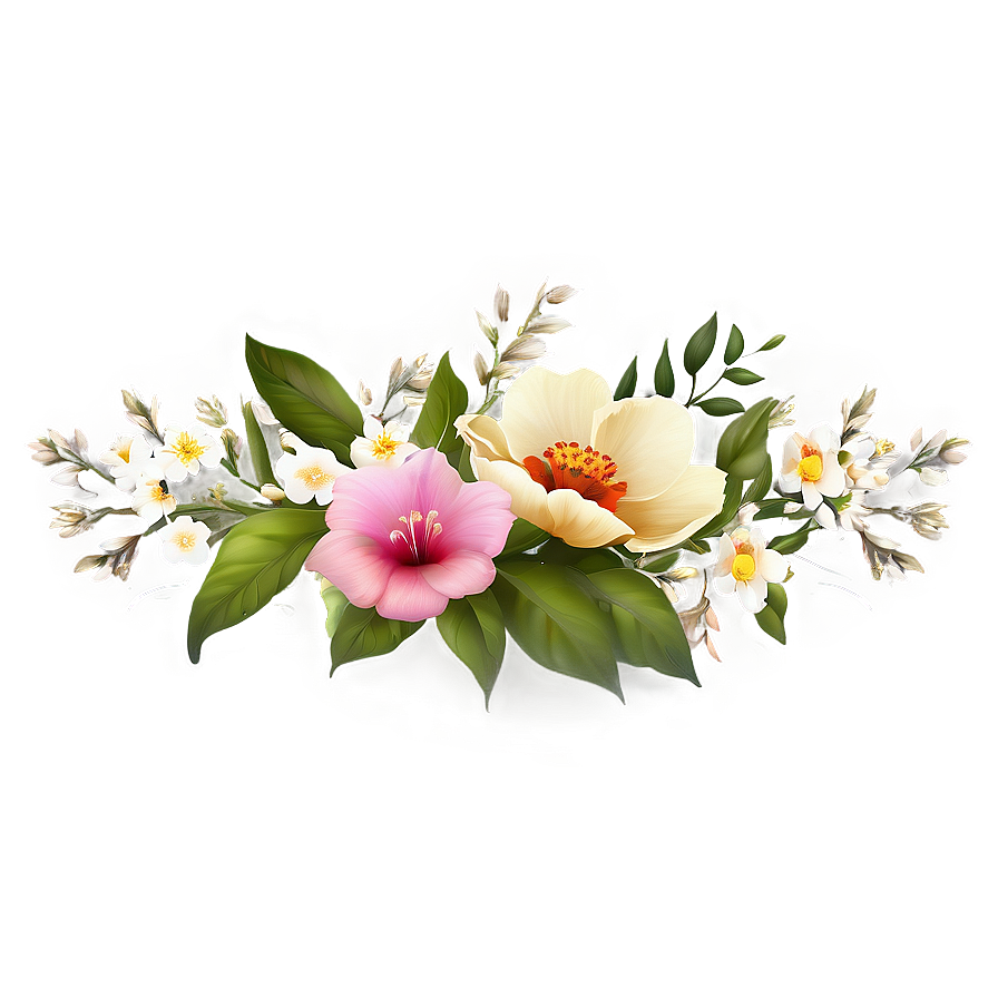 Rustic Flower Theme Png Yvm92 PNG