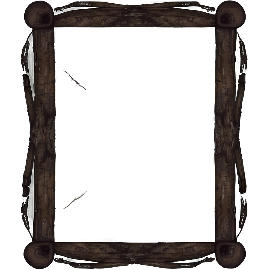 Rustic Frame Border Png Oiw PNG