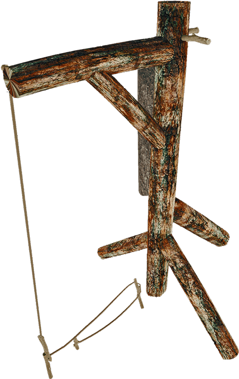 Rustic Gallowswith Noose PNG