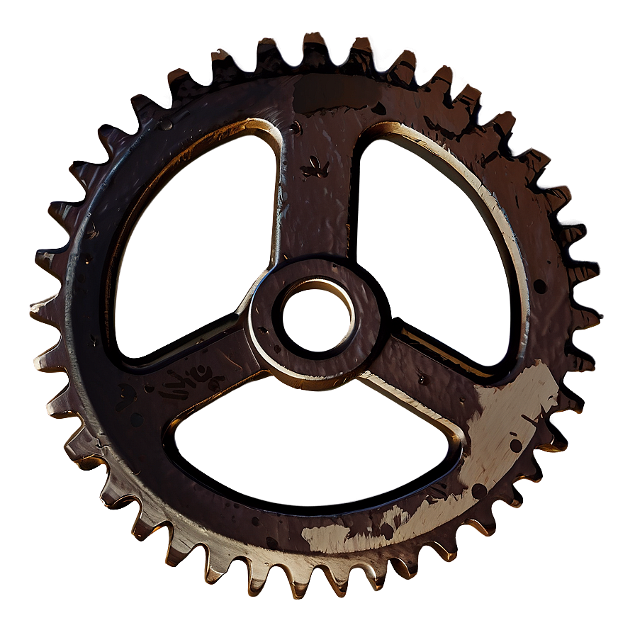 Download Rustic Gear Icon Png Oym | Wallpapers.com