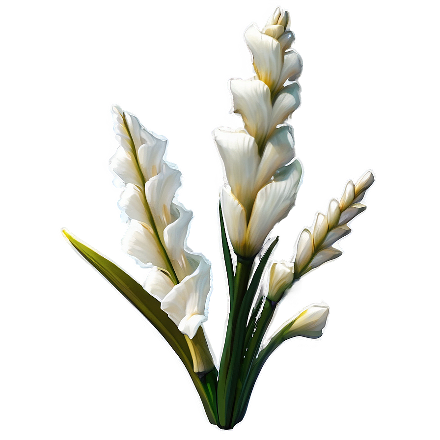 Rustic Gladiolus Charm Png 06242024 PNG