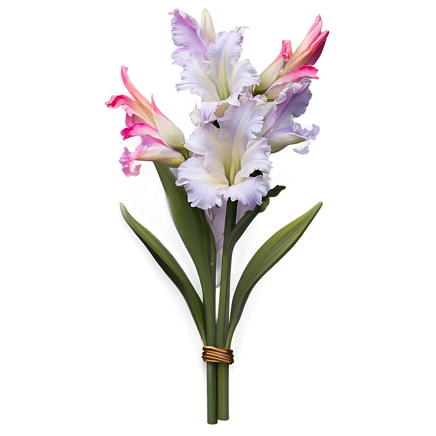 Rustic Gladiolus Charm Png Irp59 PNG