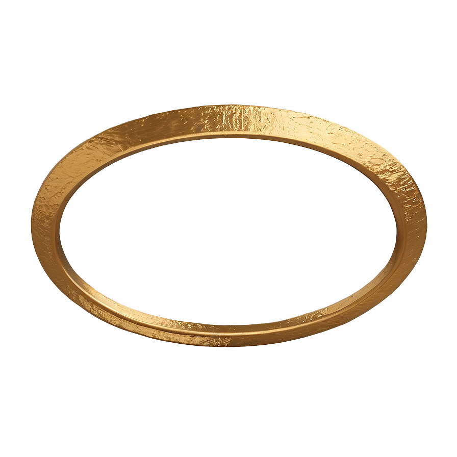 Rustic Gold Circle Frame Png Chu PNG