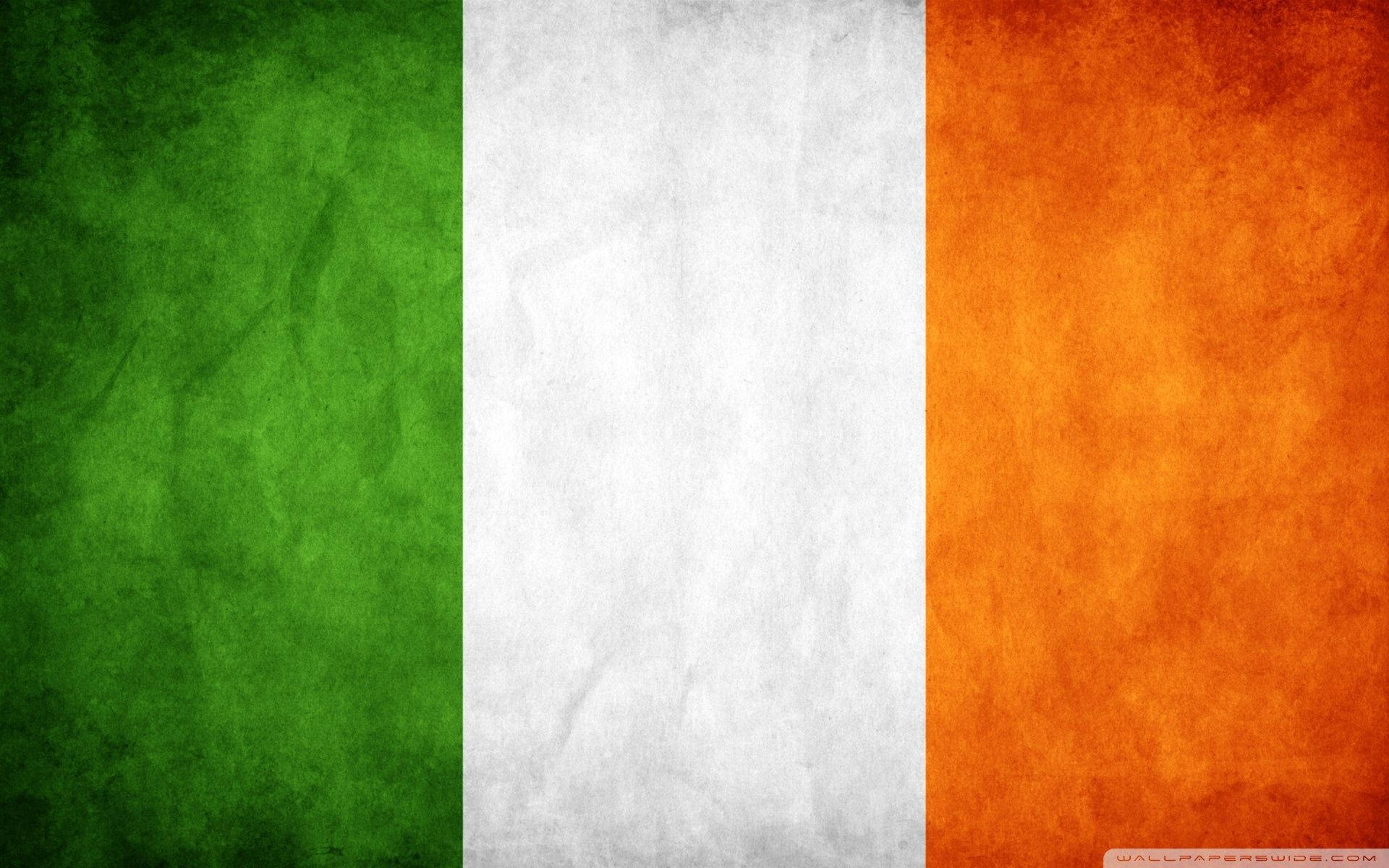 Rustic Irish Flag Wallpaper